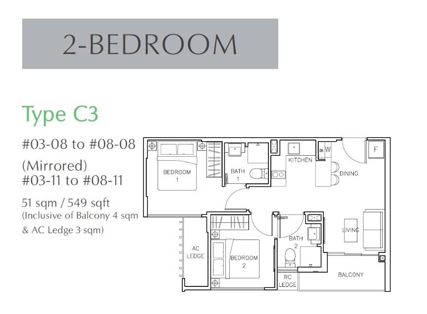Rezi 24 24 Bedroom Floor Plan 15